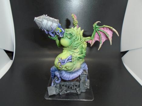 Monsterpocalypse Painted Cthugrosh Lords of Cthul Monster Rare Gencon Exclusive by w013ejb