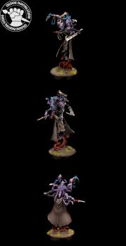 Warhammer 40k Dark Eldar Urien Rakarth by cologne painting studio