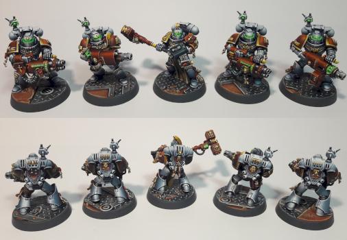Grey Knights - Purgation Squad (Gunners) by Carl