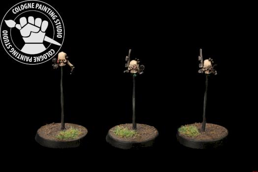 Warhammer 40k servo skulls by cologne painting studio