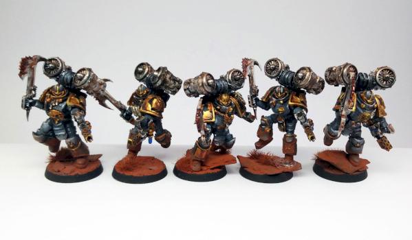 Warhammer 30k Horus Heresey Word Bearers Ashen Circle Space Marines by Jambot