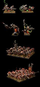 Warhammer FB/AoS Skaven army by cologne painting studio