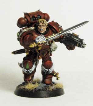 Blood Angels Veteran Sergeant by cyphercodicer1983