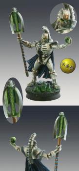Necron Lord with resurrection orb by nels0nmac