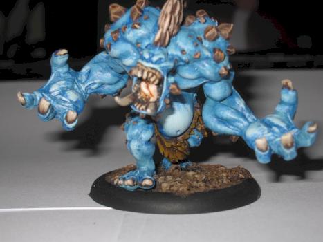 Trollblood Dire Troll by greensamurai