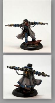 Warmachine Cygnar Warcaster Epic Allistaire Caine by The_Iron_Painter