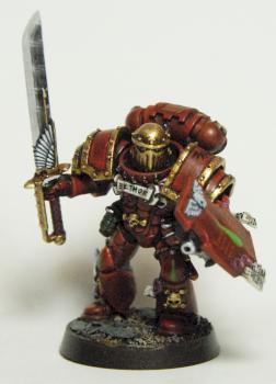 Blood Angels Blood Champion by cyphercodicer1983