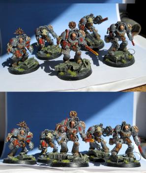Emperors Fist Space Marine Terminators by fraggL