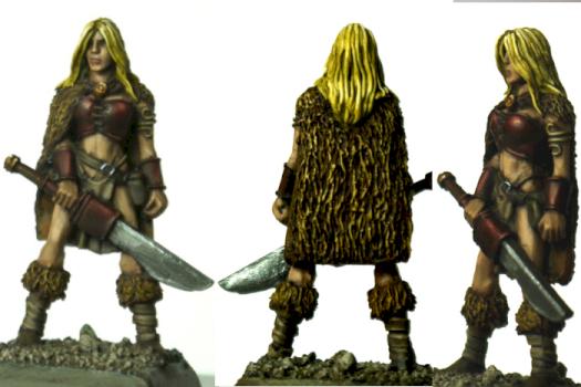 wilderness girl by german paintress