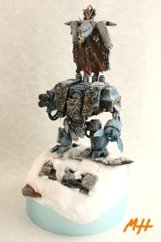 forgeworld space wolves dreadnought(better pic) by miniatureheaven