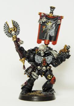 Blood Angels Death Company Chaplain by cyphercodicer1983