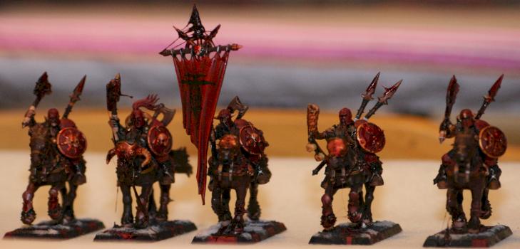 Khorne Marauder Horsemen by The Dark Geeza