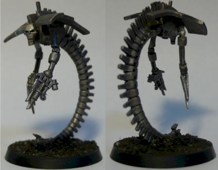 Necron wraiths by Lensen