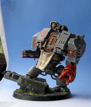 Emperors Fist Space Marine Dreadnought by fraggL