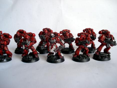 Blood Angels Tactical Squad by angelblack187