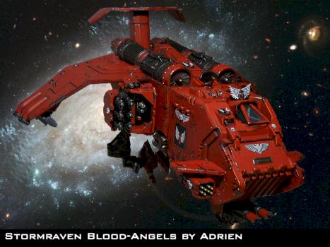 stormraven blood angels by dantedecryde