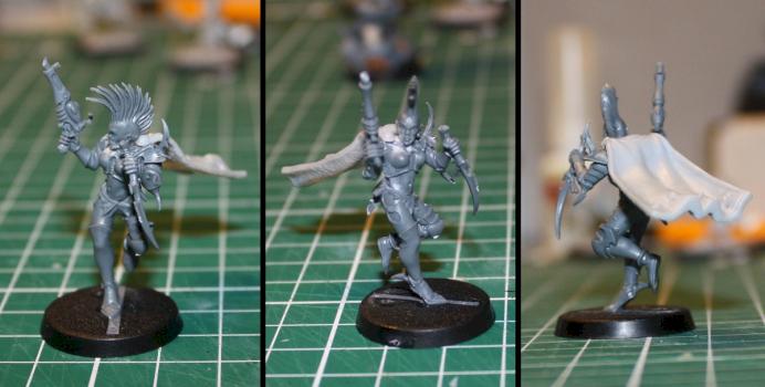 Dark Eldar female Laemassu by Son of the Dragon
