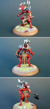 Herald of Khorne (Inferno Miniature) by mf_Greg