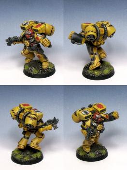 Imperial Fists Assault Sergeant by winterdyne