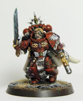 Blood Angels Company Captain by cyphercodicer1983