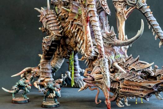 Tyranid Biotitan by chaosanton