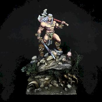 Barbarian by Minica Art