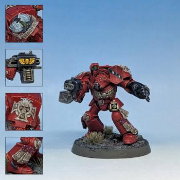 Blood Angels Terminator by mistercrinders
