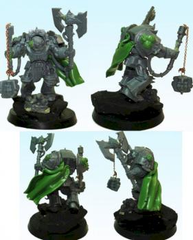Nurgle Terminator WIP by Rose Model Art