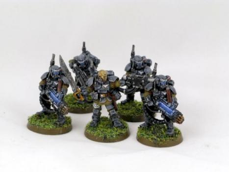 kasrkin squad 1 by Mowso