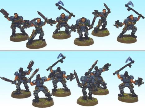Space wolves scouts by YTY