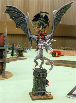 Blood Dragon Lord on Zombie Dragon by Zhval