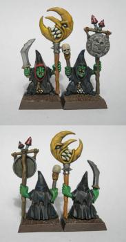 Night Goblin Standard and Musician by Interositor