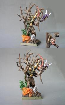 Nymphe Dryade der Waldelfen ~ Branchwraith Dryad of the Woodelves by Kharnon