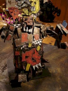 Ork Scratchbuilt Stompa. Big mek Style. by Craigmack378