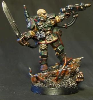 Cadian Kasrkin Sergeant by Piotrax