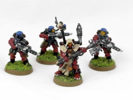 techpriest whith stormtroopers by Mowso