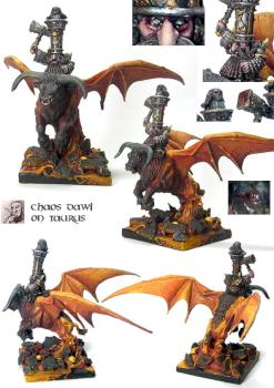 Lava Taurus - Chaos Dwarfs by jarhead