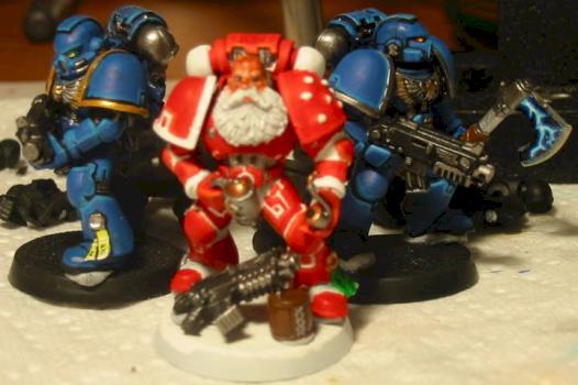 Santa Marine and Helpers by simmuskhan