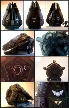 Scratchbuild Dark Angels Pod by w4yw4rd