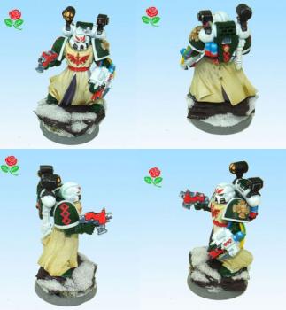 Dark Angels Space Marine Apothecary by Rose Model Art