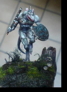 homme lezard fini by marc. c