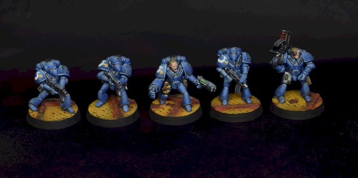 Rogue Trader Space Marines by stalkerminsky