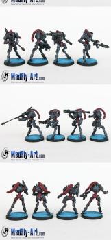 Unidron Batroids by MadFlyArtStudio