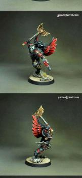 Blood Angels Chaplain by Game of Travel