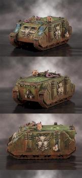 Death Guard Rhino by Vectorum