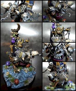 Moonclan grots Shaman (Night goblin shaman) by Maho