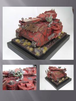 Looted Ork Predator by The 5th Company