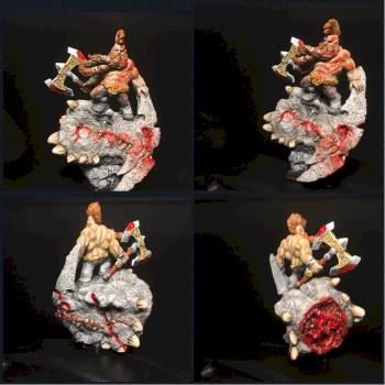 Dwarf wild chieftain by Flo-