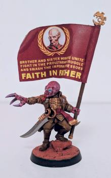 Genestealer Cult - Converted Acolyte Iconward. by Zelcon01