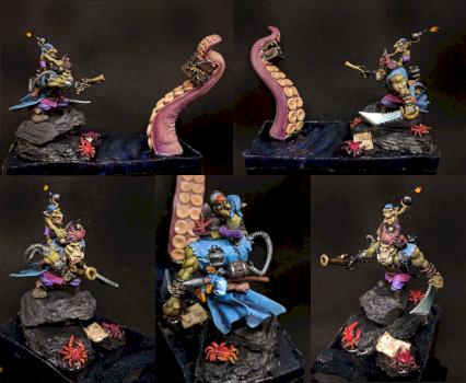 Captain Iron hand | Cadwallon Miniatures by Serena89